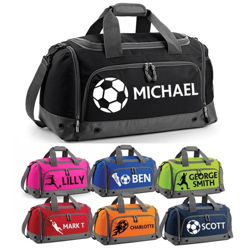 Personalised football holdall - football,