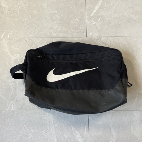 Nike black football boot bag - black,