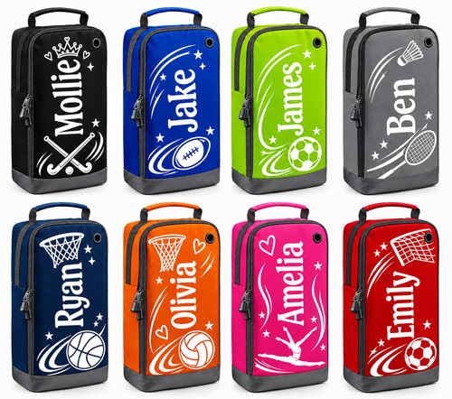Personalised football boot bag - personalised,